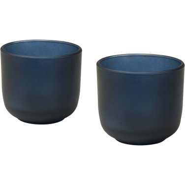 Logotrade liikelahja tuotekuva: Male 200 ml:n lasikupit – 2 kpl:n sarja