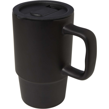 Logotrade mainoslahja ja liikelahja kuva: Carter keramiikkamuki muovikannella, 450 ml