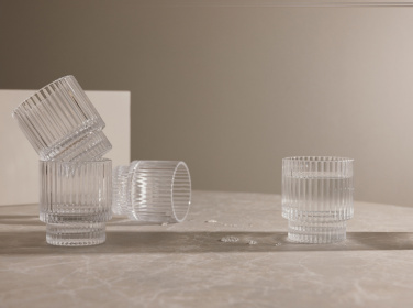 Logo trade mainostuote kuva: VINGA York -juomalasi, 4 kpl:n sarja