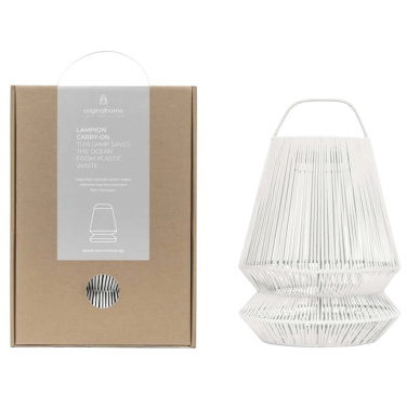 Logo trade mainoslahjat tuotekuva: Originalhome Lampion kierrätetty kannettava lampunvarjostin