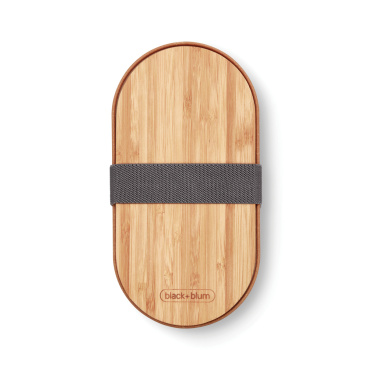 Logotrade liikelahjat mainoslahjat tuotekuva: Black+Blum teräksestä valmistettu kaksiosainen eväsrasia