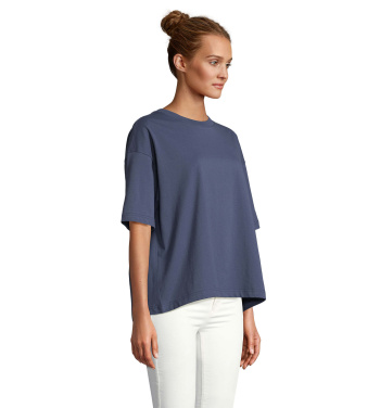 Logo trade liikelahjat mainoslahjat kuva: BOXY DAMEN T-SHIRT OVERSIZE