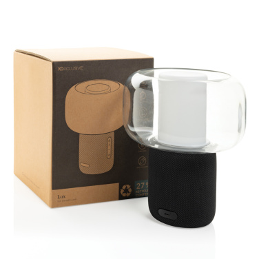 Logo trade liikelahjat mainoslahjat kuva: Lux RCS -kierrätysmuovinen 10W kaiutinvalaisin