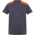 Expedition miesten lyhythihainen t-paita 160 g/m2, Lyijy / oranssi