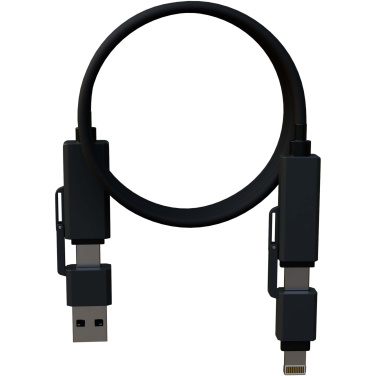 Logotrade mainoslahjat kuva: SCX.design C59 100 W:n magneettinen silikonilatauskaapeli