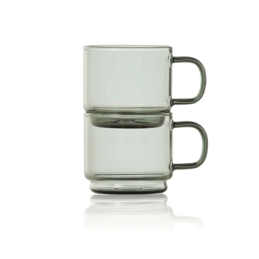 Logotrade mainoslahja tuotekuva: AdHoc Impact -espressokupit 70 ml, 2 kpl:n sarja