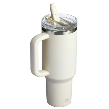 Logo trade liikelahjat tuotekuva: Stanley Quencher® ProTour 1180 ml kierrätetystä ruostumattomasta teräksestä valmistettu eristetty flip straw juomamuki 