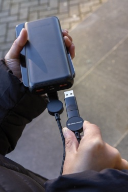 Logotrade verslo dovanos nuotrauka: Oakland RCS perdirbto plastiko 6 viename greito įkrovimo 45 W laidas