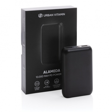 Logotrade dovana nuotrauka: Urban Vitamin Alameda 10 000 mAh 18W PD maitinimo blokas