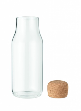 Logotrade dovana nuotrauka: Stiklinio buteliuko kamštinis dangtelis 600 ml