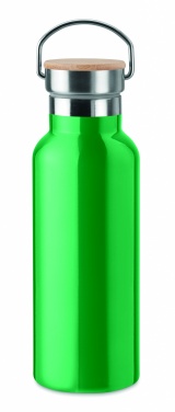 Logotrade verslo dovanos nuotrauka: Dvigubos sienelės kolba 500 ml