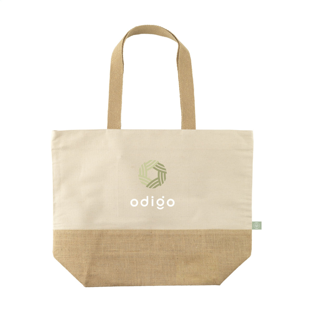 Logotrade verslo dovanos nuotrauka: „Cancun Beachbag“ ekologiška medvilnė (320 g/m²)