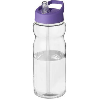 Logotrade reklaminės dovanos nuotrauka: H2O Active® Eco Base 650 ml sportinis buteliukas su snapeliu su dangteliu