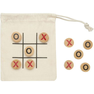 Logotrade firminės dovanos nuotrauka: Worl medinis tic, tac, toe žaidimas