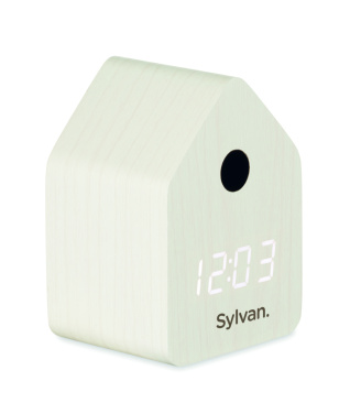 Logotrade dovana nuotrauka: MDF gegutės formos žadintuvas