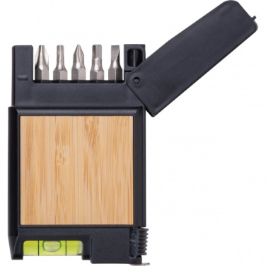 Logotrade reklaminės dovanos nuotrauka: 3 metrų ilgio matavimo juosta su lygiu HALIFAX