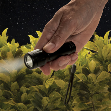 Logotrade verslo dovanos nuotrauka: „Flara RSC“ perdirbto plastiko USB įkraunamas žibintuvėlis