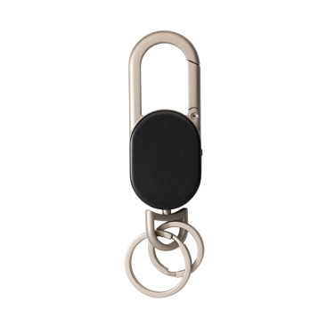 Logotrade reklaminiai produktai nuotrauka: Dviguba raktų pakabukas su „Keyfinder“ funkcija ir vietos nustatymu visame pasaulyje