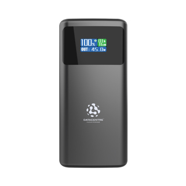 Logotrade firminės dovanos nuotrauka: „Quantum RCS“ itin greita PD45W 10 000 mAh išorinė baterija su ekranu