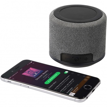 Logotrade ziemassvētku dāvanas foto: Fiber 3W bezvadu uzlādes Bluetooth® skaļrunis
