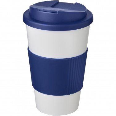 Logotrade logo dāvanas foto: Americano® 350 ml trauks ar satvērienu un pret izšļakstīšanos izturīgu vāku
