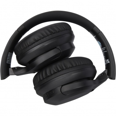 Logotrade Ideja dāvanas foto: Pārstrādātas plastmasas Bluetooth® austiņas