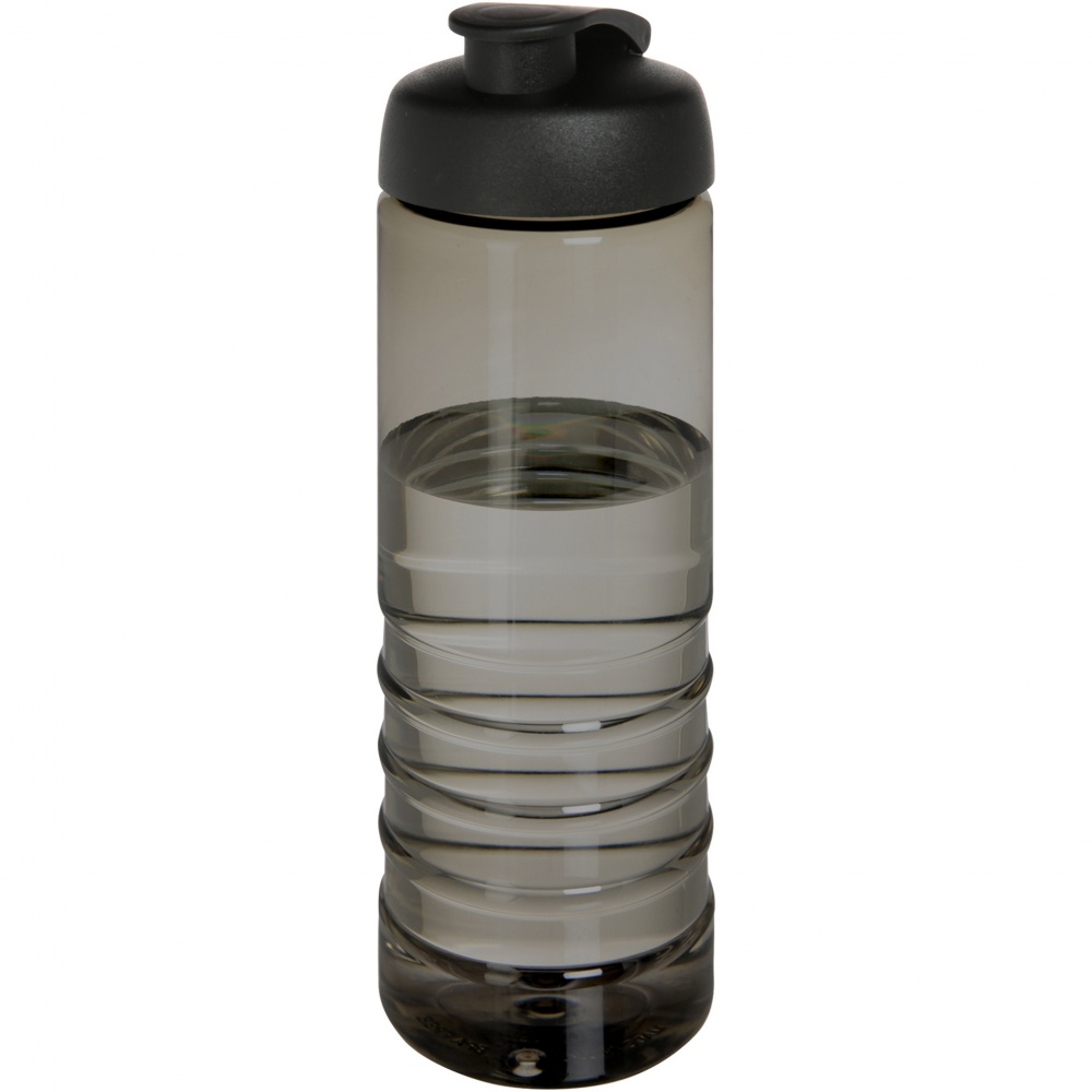 Logotrade biznesa dāvanas foto: H2O Active® Eco Treble 750 ml sporta pudele ar pārslēdzamu vāku