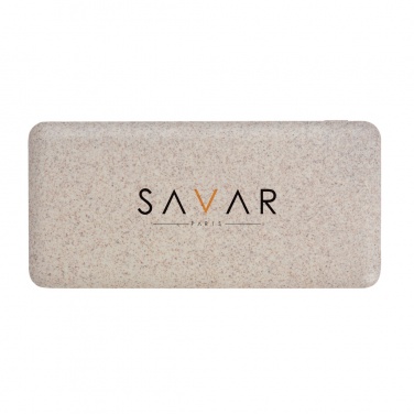 Logotrade dāvanas foto: 10 000 mah kviešu salmu spēka banka