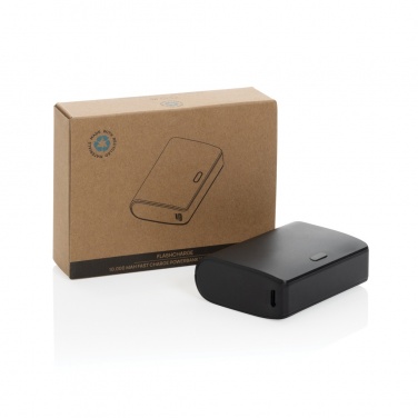 Logotrade biznesa dāvanas foto: FlashCharge RCS rplastic 10000 mah ātrās uzlādes jauda