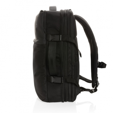 Logotrade logo dāvanas foto: Swiss Peak AWARE™ RPET 15,6 collu paplašināma nedēļas nogales mugursoma