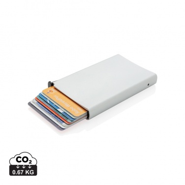 Logotrade logo dāvanas foto: Standarta alumīnija RFID kartes turētājs