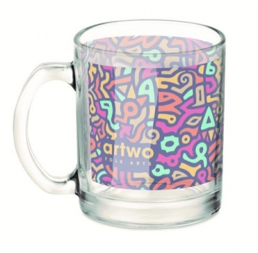 Logotrade Ideja dāvanas foto: Stikla sublimācijas krūze 300ml