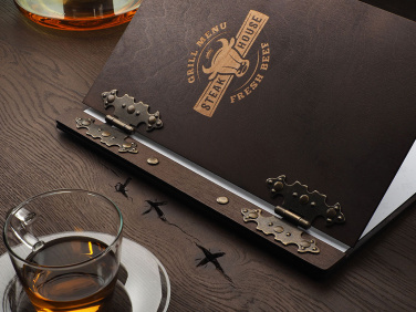 Logotrade ziemassvētku dāvanas foto: Ēdienkartes vāki 1862121