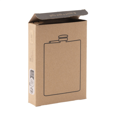 Logotrade biznesa dāvanas foto: HipFlask 200 ml dzeramā pudele