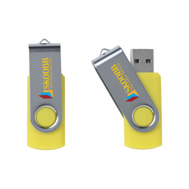 Logotrade biznesa dāvanas foto: USB Twist 8 GB