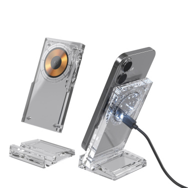 Logotrade logo dāvanas foto: Magcharge 15W magnētiskais bezvadu uzlādes statīvs