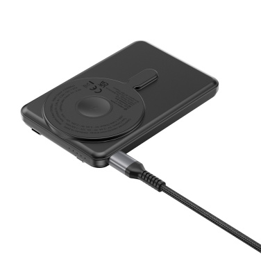 Logotrade Ideja dāvanas foto: Urban Vitamin Redwood 5in1 5000mah 20W PD magnētiskā jaudas banka