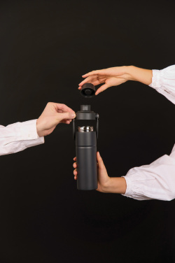 Logotrade logo dāvanas foto: Baltimore trek RCS pārstrādāta SS pudele 600 ML