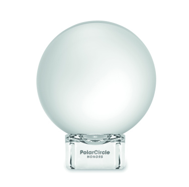 Logotrade dāvanas foto: Stikla apaļa balva