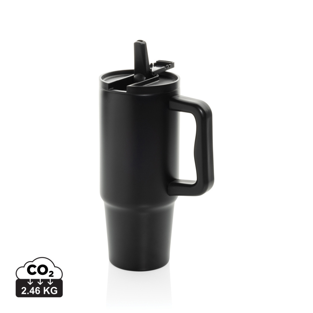 Logotrade biznesa dāvanas foto: Embrace Leakproof RCS pārstrādāta nerūsējošā tērauda glāze 900 ml