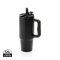 Embrace Leakproof RCS pārstrādāta nerūsējošā tērauda glāze 900 ml, melns