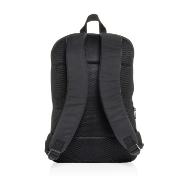 Logotrade biznesa dāvanas foto: Flexpack Aware™ RPET paplašināma, plāna 15,6 collu klēpjdatora mugursoma