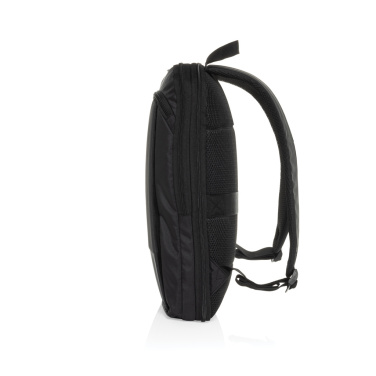 Logotrade logo dāvanas foto: Flexpack Aware™ RPET paplašināma, plāna 15,6 collu klēpjdatora mugursoma