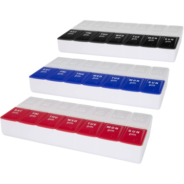 Logotrade ziemassvētku dāvanas foto: Cikla 7 dienu rīta/vakara multivitamīnu organizētājs