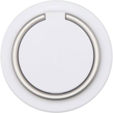 Logotrade logo dāvanas foto: Albali pārstrādātas plastmasas magnētiskais telefona turētājs ar gredzena statīvu