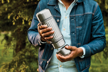 Logotrade biznesa dāvanas foto: Black+Blum Explorer termoss Duo 1L