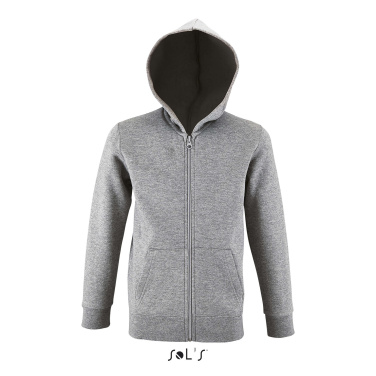 Logotrade korporatīvās dāvanas foto: STONE KIDS ZIP HOODIE 260