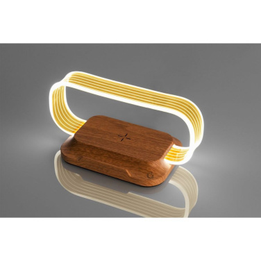 Logotrade biznesa dāvanas foto: Tālruņa statīvs ar bezvadu lādētāju JEROME Pierre Cardin