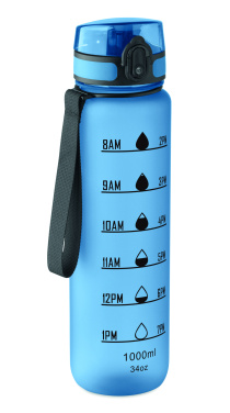 Logotrade biznesa dāvanas foto: Sporta ūdens pudele RPET 1L
