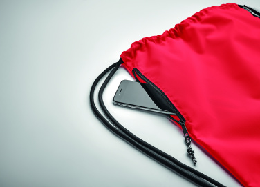 Logotrade korporatīvās dāvanas foto: Liela aukliņu soma 300D RPET